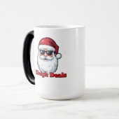 Deal Slaying Santa Claus Funny Holiday Shopping Verwandlungstasse (Vorderseite Links)