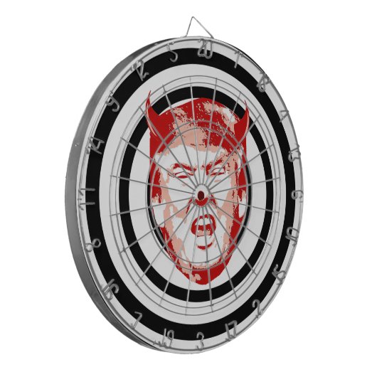 Deal Trump Dart Board Dartscheibe (Vorderseite Links)
