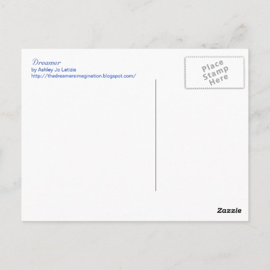 Deamer Postcard Postkarte (Rückseite)