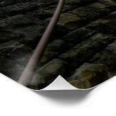 Dean Clough Cobblestone Climb - Brandts Geist Poster (Ecke)