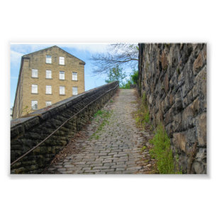 Dean Clough Kopfsteinpflaster-Kletterei - Brandt's Fotodruck