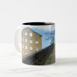 Dean Clough Kopfsteinpflaster-Kletterei - Brandt's Zweifarbige Tasse