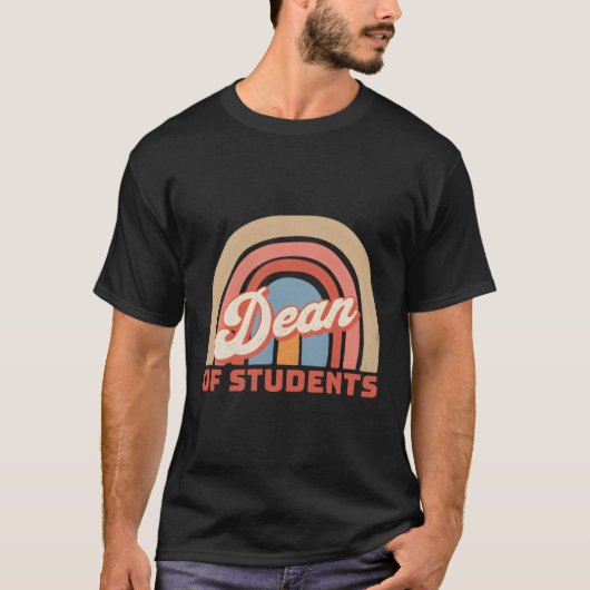 Dean der Schüler Lehrer Anerkennung zurück zum Sch T-Shirt (Vorderseite)