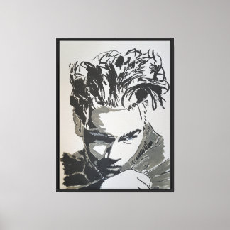 Dean, gemalt von Mark Elsen Leinwanddruck