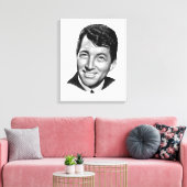 Dean Martin Leinwanddruck (Insitu (Wohnzimmer))