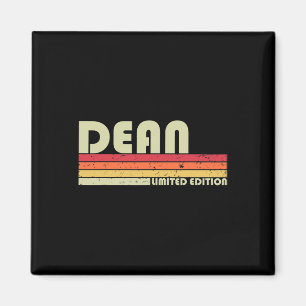 Dean Name Personalisiert Retro Vintage 80er 90er G Magnet