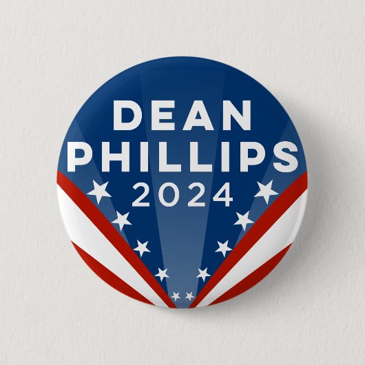 Dean Phillips 2024 Button (Vorderseite)