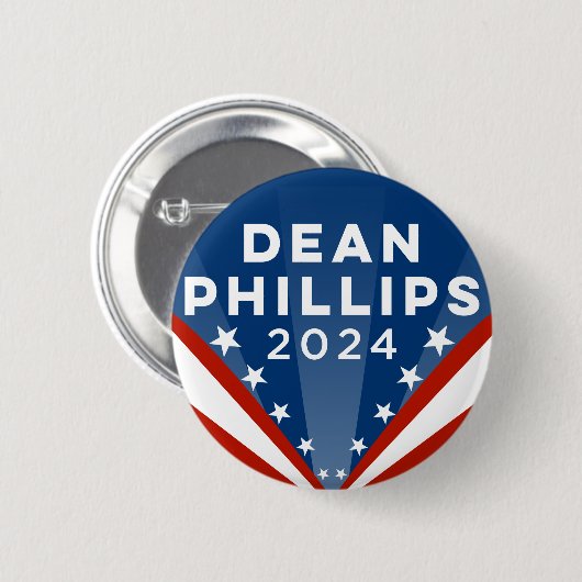 Dean Phillips 2024 Button (Vorne & Hinten)