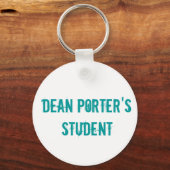 Dean Porters Student Schlüsselanhänger (Vorderseite)