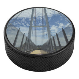 Dean Street Pedestrian Bridge Pathway to the Sky Eishockey Puck