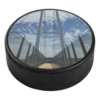 Dean Street Pedestrian Bridge Pathway to the Sky Eishockey Puck