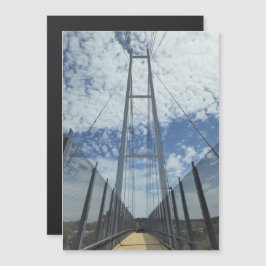 Dean Street Pedestrian Bridge Pathway to the Sky  Magnetkarte