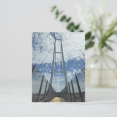 Dean Street Pedestrian Bridge Pathway to the Sky Postkarte (Stehend Vorderseite)