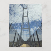 Dean Street Pedestrian Bridge Pathway to the Sky Postkarte (Vorderseite)