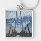 Dean Street Pedestrian Bridge Pathway to the Sky Schlüsselanhänger (Vorne)