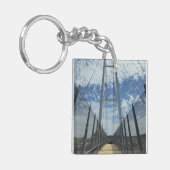 Dean Street Pedestrian Bridge Pathway to the Sky Schlüsselanhänger (Vorderseite links)