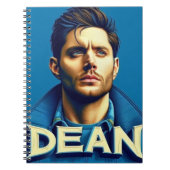 Dean su sfondo blu notizblock (Vorderseite)