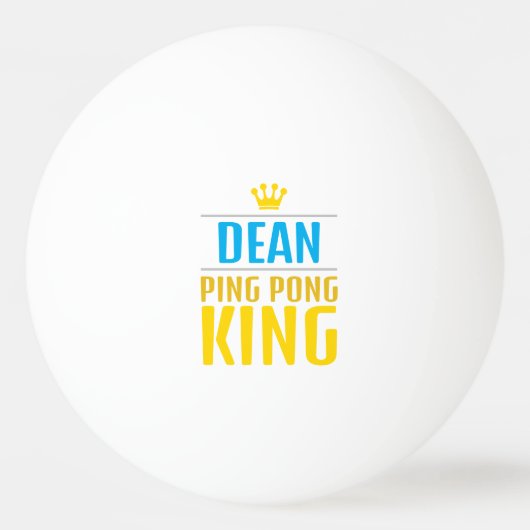 Dean Tischtennisball (Vorderseite)