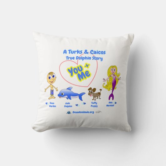 Dean und JoJo Pillow Kissen (Vorderseite)