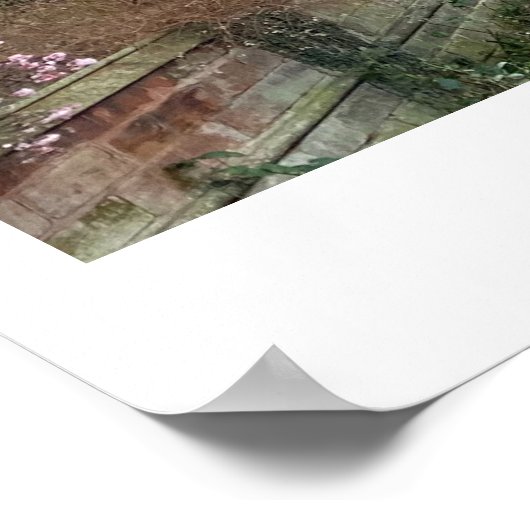 Dean Village, Edinburgh, Schottland Poster (Ecke)