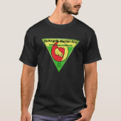DeAngelis Kampfkunst-grünes T-Shirt (Vorderseite)