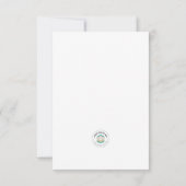 Deanna Day Blank Floral Card (Rückseite)