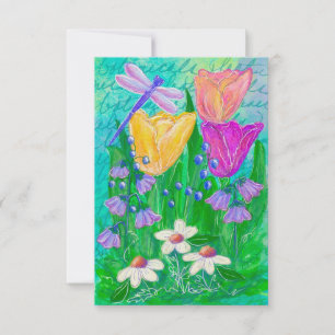 Deanna Day Blank Floral Card