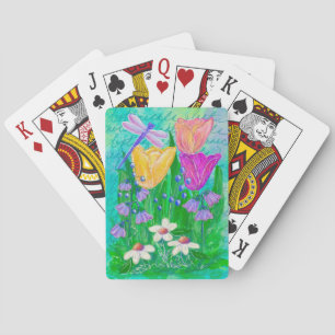 Deanna Day Playing Card Floral Botanisch Spielkarten