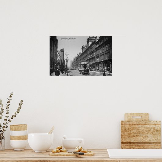 Deansgate, Manchester, c.1910 Poster (Küche)