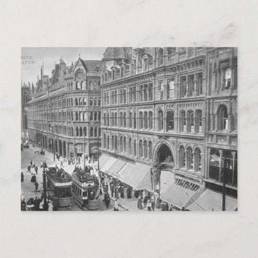 Deansgate, Manchester, c.1910 Postkarte (Vorderseite)