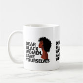 Dear Canada We Hate Him Too Activism Protest Vinta Kaffeetasse (Links)