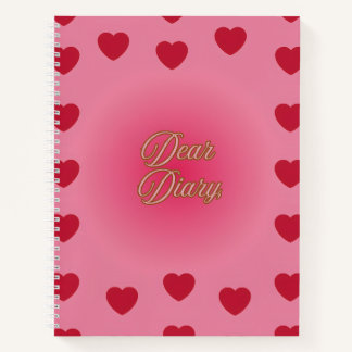 "Dear Diary" Spiral Notebook  Notizblock