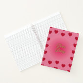 "Dear Diary" Spiral Notebook  Notizblock (Innenseite)