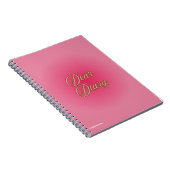 "Dear Diary" Spiral Notebook Notizblock (Rechte Seite)