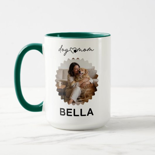 Dear Dog Mom – Funny Pet Mom , Cute Mother’s Day Tasse (Links)