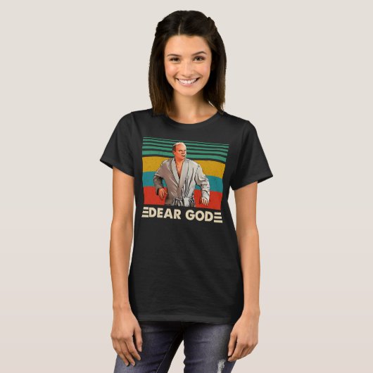 Dear God Retro Fraisier T-Shirt (Vorne ganz)