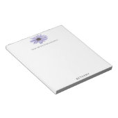 Dear God thank you for blessings Daisy Notepad Notizblock (angewinkelt)
