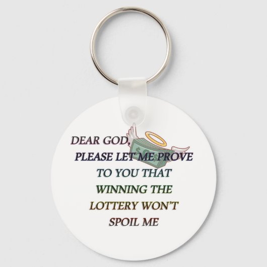 DEAR GOTT SCHLÜSSELANHÄNGER (Vorderseite)