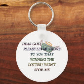 DEAR GOTT SCHLÜSSELANHÄNGER (Vorderseite)