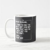 Dear Husband Matching Couples Style For Him And He Kaffeetasse (Links)