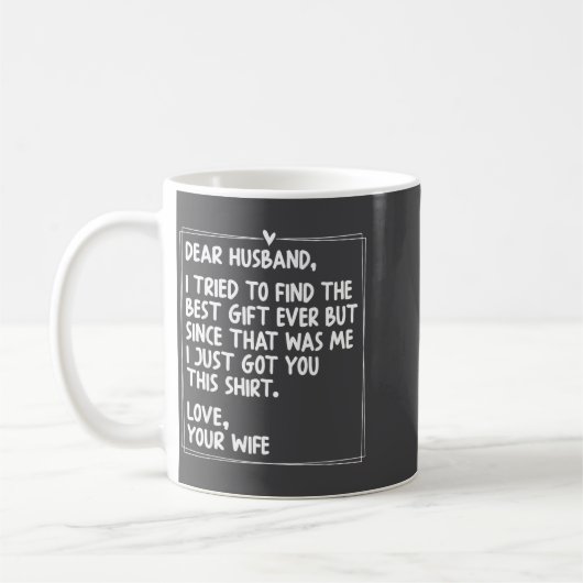 Dear Husband Matching Couples Style For Him And He Kaffeetasse (Links)