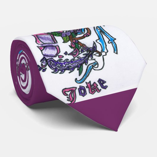 Dear Joker Krawatte (Gerollt)