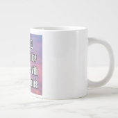 Dear LORD, I am grateful for having... Mug Jumbo-Tasse (Rechts)