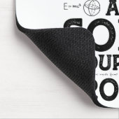 Dear Math Grow Up And Solve Your Own Problems Math Mousepad (Ecke)