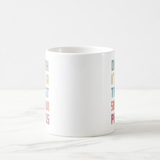 Dear Math I'm Not A Therast Solve Your Own Problem Kaffeetasse (Mittel)