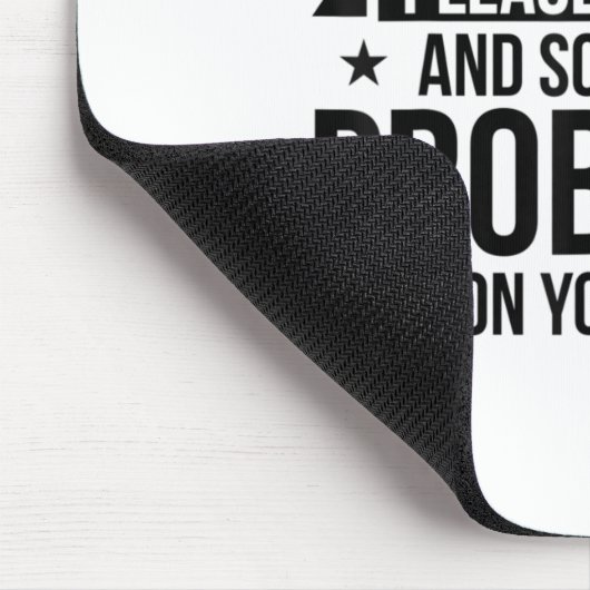 Dear Math Please Grow Up Mathematician Math Equati Mousepad (Ecke)