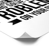 Dear Math Please Grow Up Mathematician Math Equati Poster (Ecke)