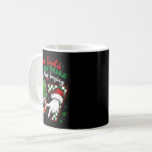 Dear Santa 67 Funny Christmas Six Seven 6-7 Meme M Kaffeetasse (Vorderseite Links)