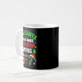 Dear Santa 67 Funny Christmas Six Seven 6-7 Men Wo Kaffeetasse (Vorderseite Links)