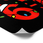 Dear Santa 67 Funny Christmas Six Seven 6-7 Men Wo Poster (Ecke)